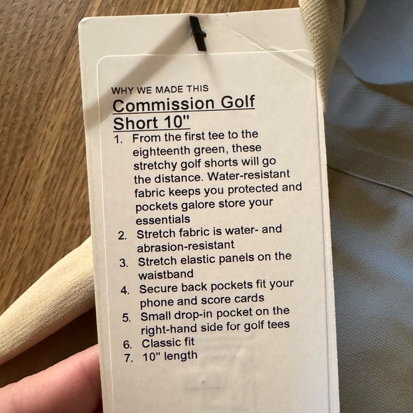 Lululemon Commission Golf Short 10” - Picture 3 of 4